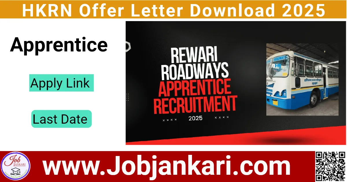 Rewari Roadways Apprentice Recruitment 2025