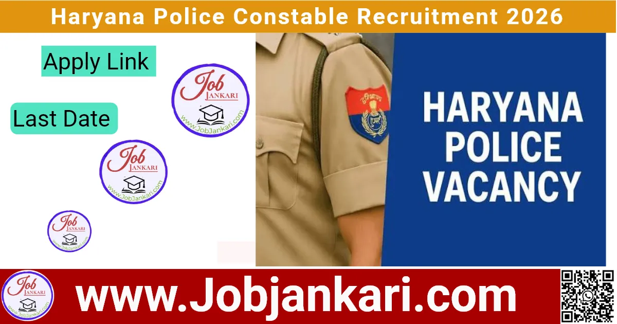 Haryana Police Constable Recruitment 2026