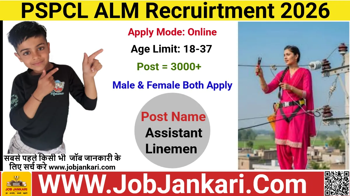 PSPCL ALM Recruirtment 2026