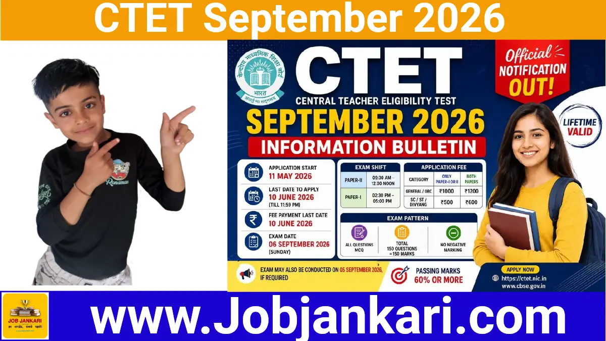 CTET September 2026